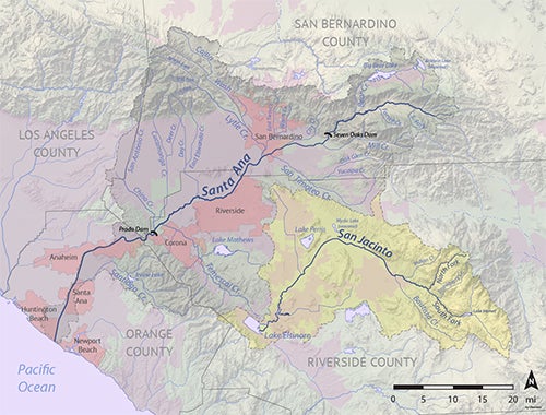 The Santa Ana Watershed The Santa Ana Watershed