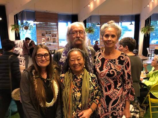 AHC Inouye Chair Photo from reception at Ka Waiwai Collective, Honolulu, by Noelle M.K.Y. Kahanu