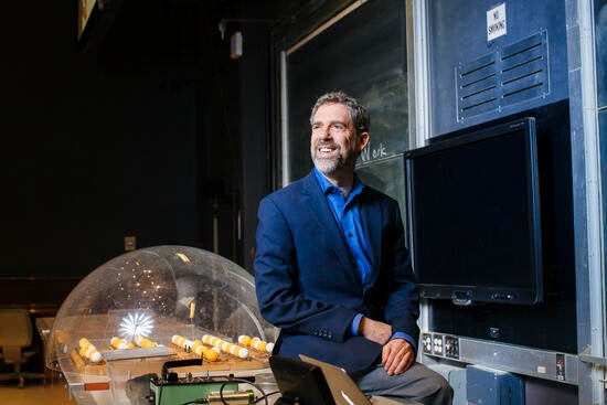Ken Barish Ken Barish in his office